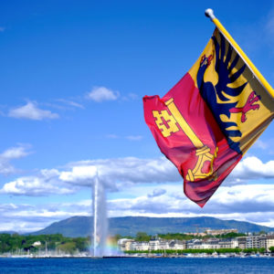 Geneva Flag Jet dEau