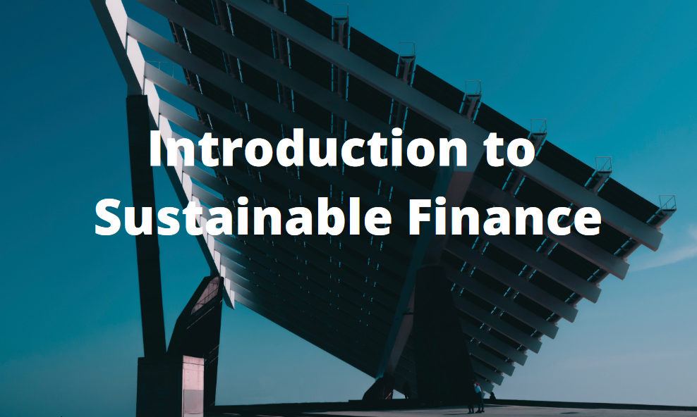 presentation on sustainable finance