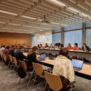 Stakeholders discussed tackling future priorities for chemicals and waste issues of concern, in follow-up to a resolution adopted at the last session of the UN Environment Assembly, at the International Environment House, on Thursday 15 June 2023.