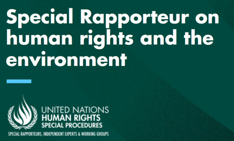 Special Rapporteur on Human Rights and Environment One-day seminar on ...