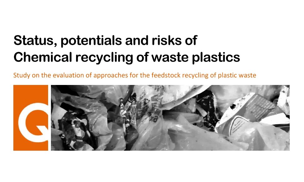Launch and Panel Discussion | Status, Potentials and Risks of Chemical ...