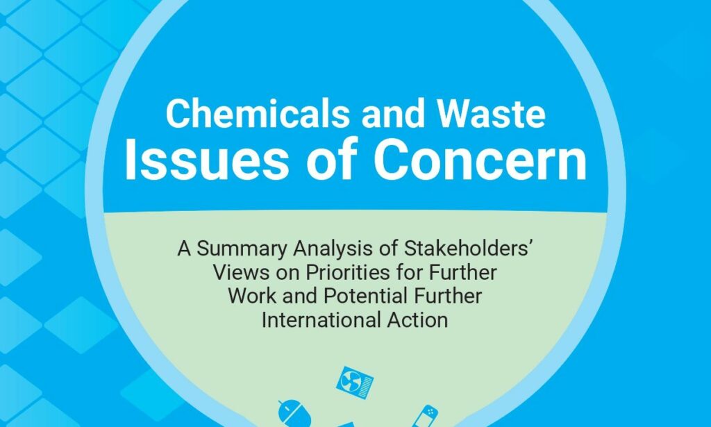 Launch and Panel Discussion | Chemicals and Waste Issues of Concern ...