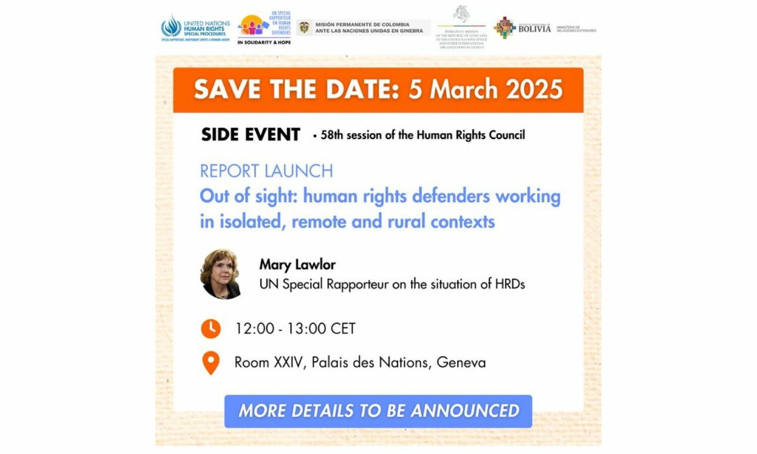 Environment @ 58th Session of the UN Human Rights Council – Geneva ...