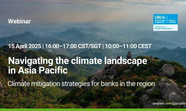 Navigating the climate landscape in Asia Pacific: Climate mitigation ...