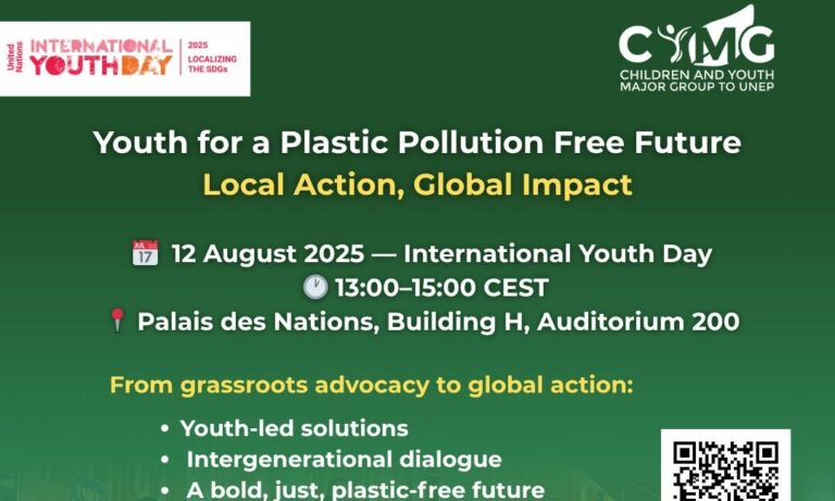 Youth for a Plastic Pollution Free Future: Local Action, Global Impact ...