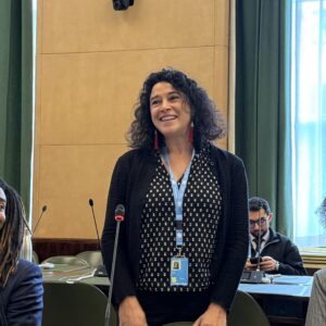 UN Special Rapporteur on human rights and climate change, Elisa Morgera.