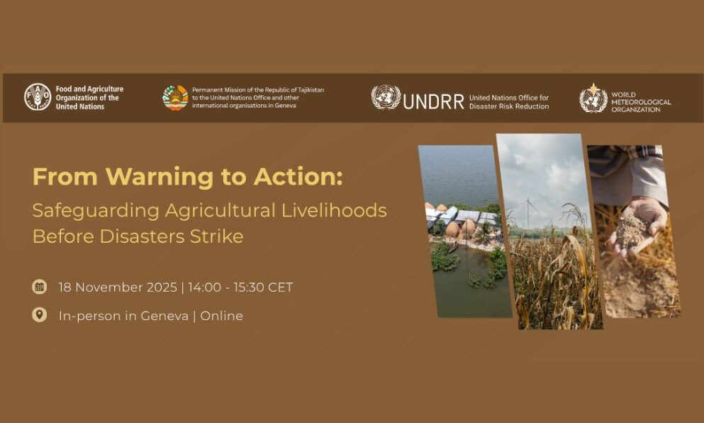 From Warning to Action: Safeguarding Agricultural Livelihoods Before ...
